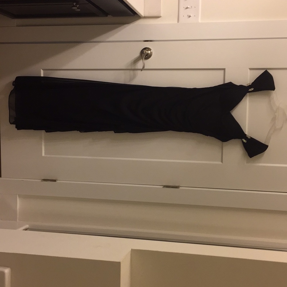 Long black dress